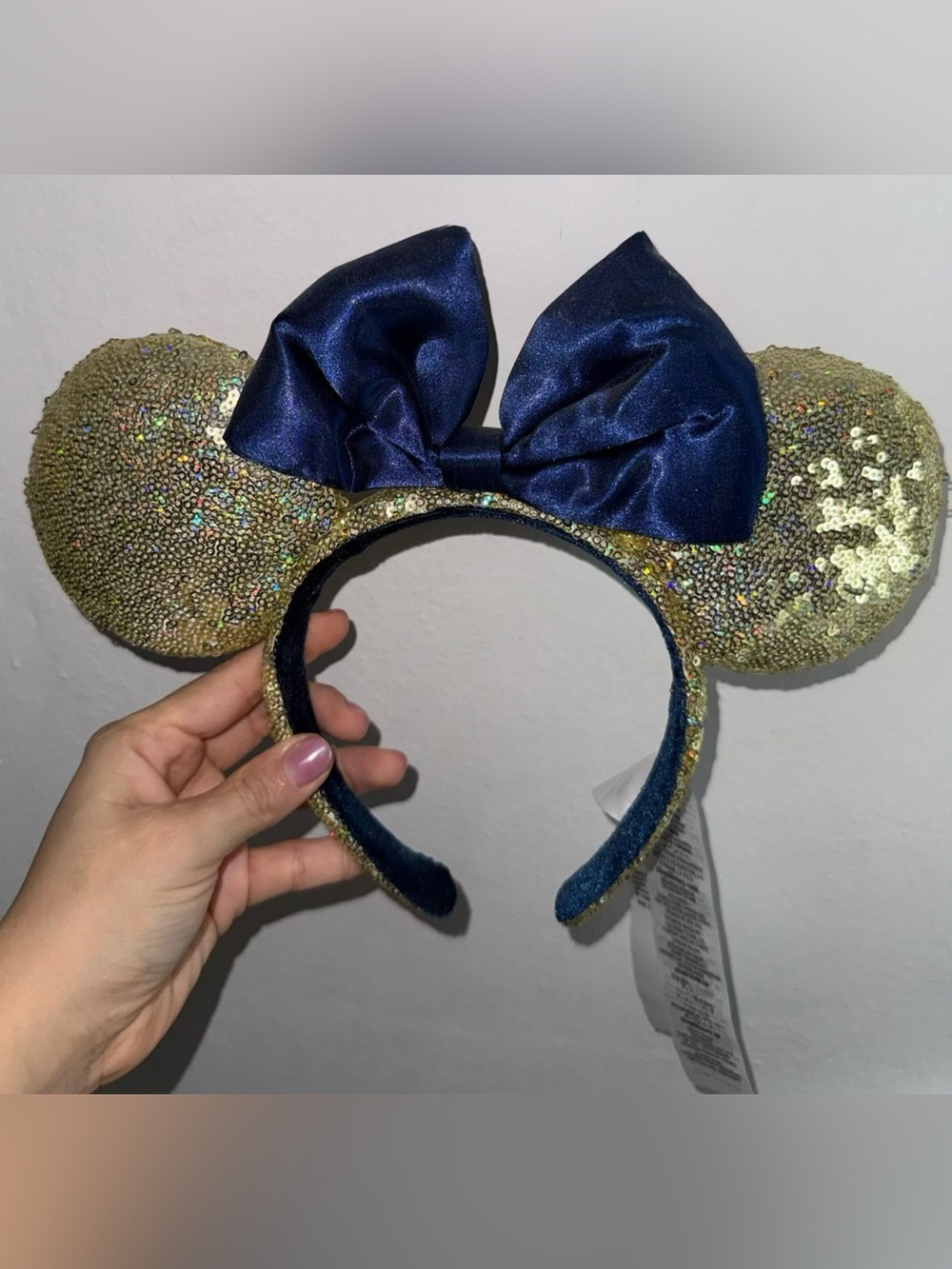 Walt Disney World 50th Anniversary EARidescent Minnie Mouse ear headband